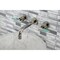 Kingston Brass KS8126CKL Two-Handle Wall Mount Bathroom Faucet, Polished Nickel KS8126CKL - alternate 3